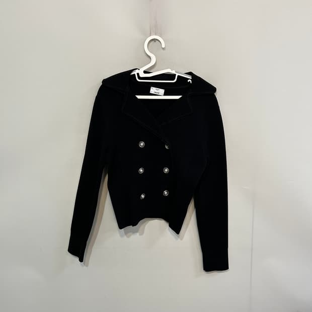 오브제 2022 니트 더블 자켓 95