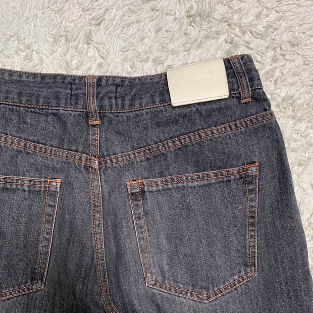 [31] 메종 미네드 원턱 루즈 와이드핏 데님팬츠