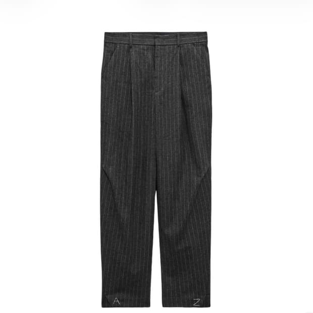 자라 x 아더에러 스트라이프 트라우저 그레이 S사이즈