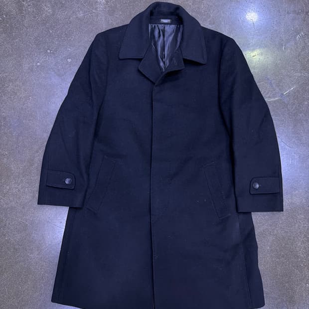 VIRIDIAN 버디안 클래식 심플 클래식 울 코트 100