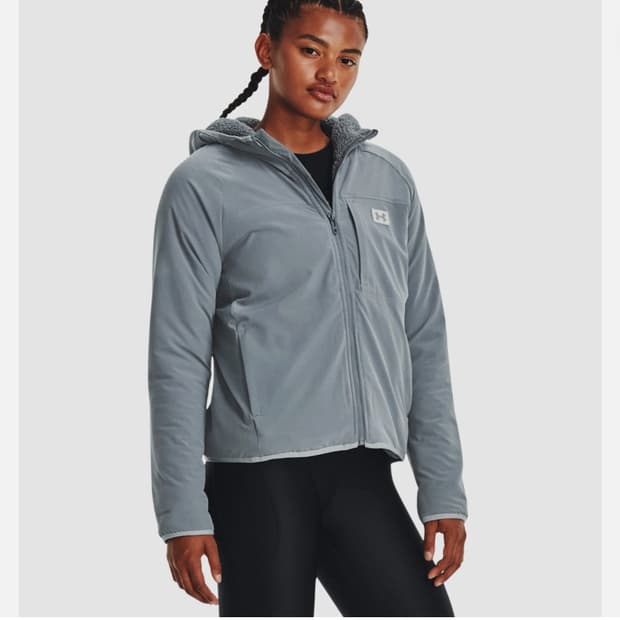 언더아머 여성 셰르파 후드 집업 M 