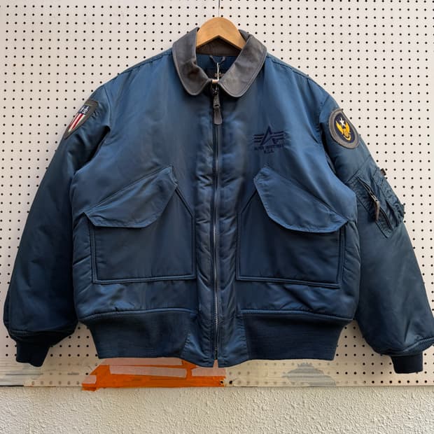 2000s ALPHA INDUSTRIES CWU 45 알파플라이트봄버