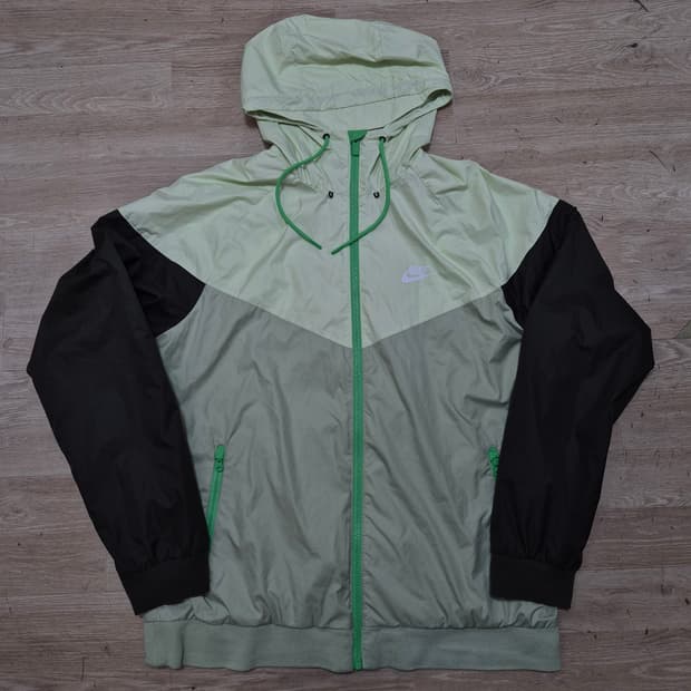 나이키 NSW 윈드러너 그린 글로우 후드 바람막이 자켓 2XL(110)