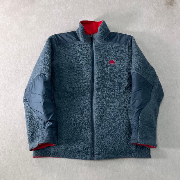 100 나이키 acg 양털 리버시블 플리스 자켓