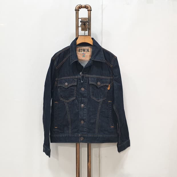 EDWIN 에드윈 데님 청자켓 S(공용가능)