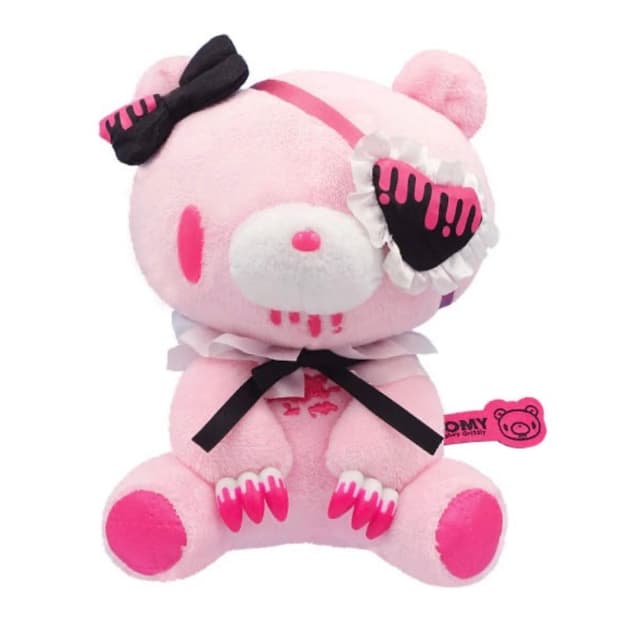 글루미베어 로리타 아이패치 마스코트 핑크