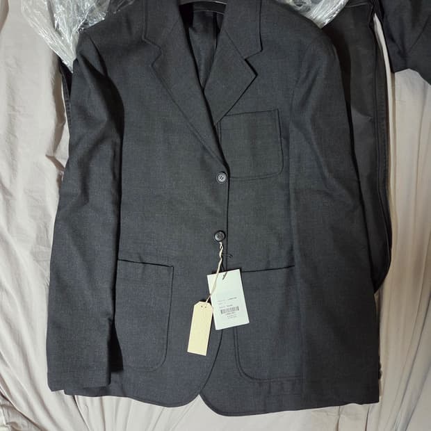 에든버러클럽 Wool Sports 정장 SET-UP(차콜)