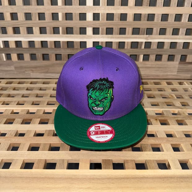 뉴에라 x 마블코믹스 헐크 9fifty 스냅백 