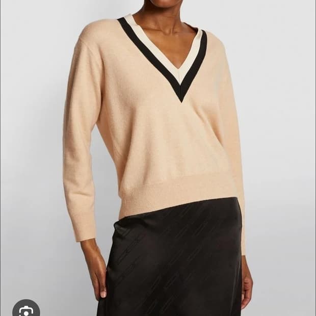 Sandro 스프라이트 카라넥  울 블렌드 니트 1사이즈