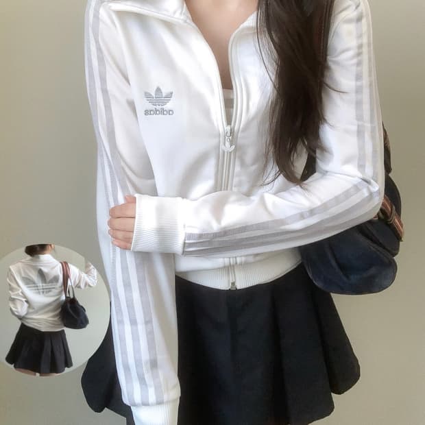 아디다스 화이트 실버 파이어버드