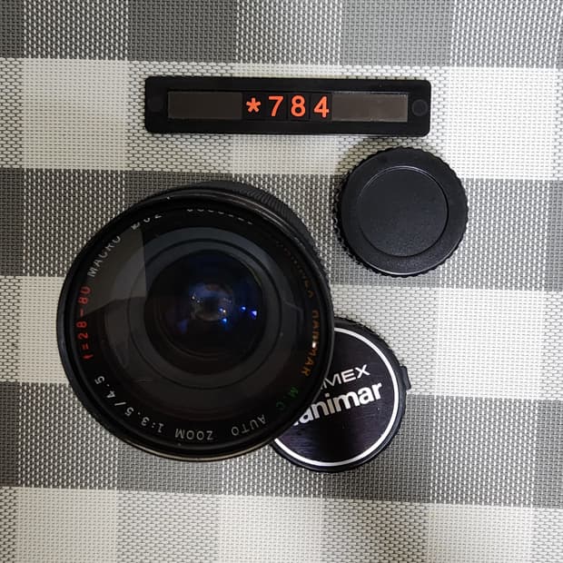 펜탁스 마운트 하이맥스 28-80mm 줌렌즈