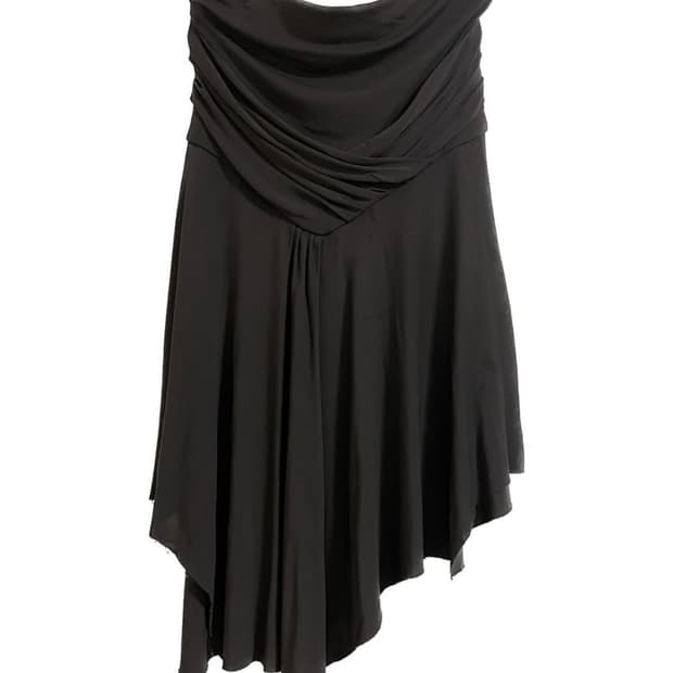 헬무트랭 드레이핑 스커트