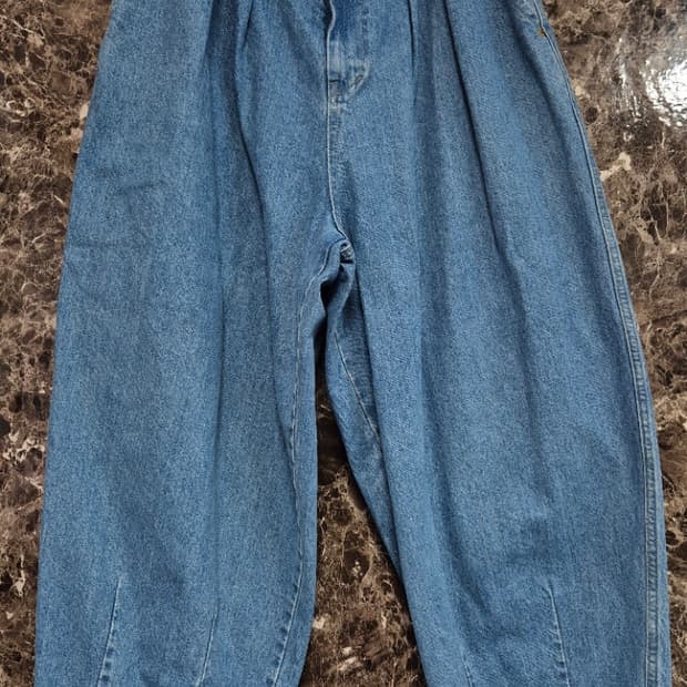 ANGLAN 데님 벌륜팬츠