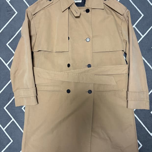 Tomboy 클래식 더블 트렌치코트