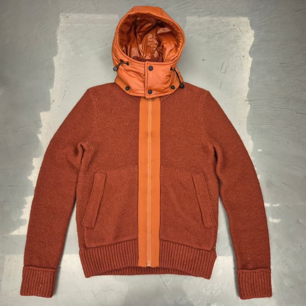 HUGO BOSD 패디드 니트 짚업