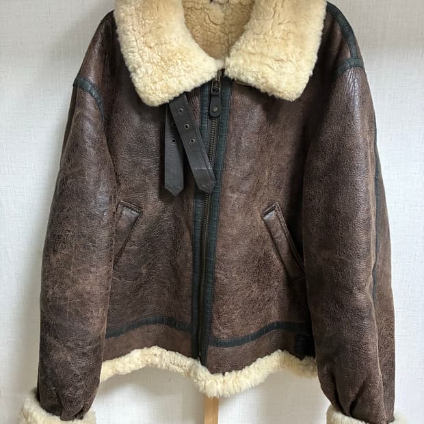 리얼 양가죽 B-3 무스탕 라지 FEDELESS inc.