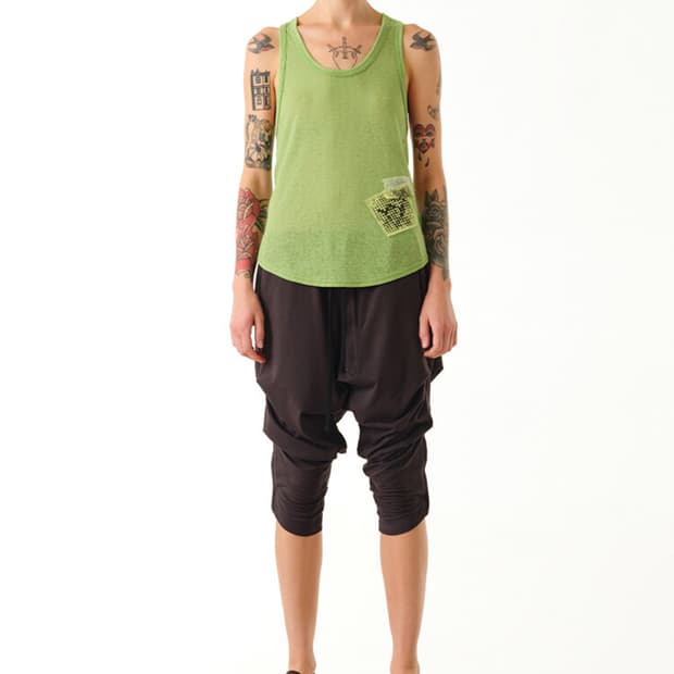 오픈와이와이 GATHERED SAROUEL SHORTS