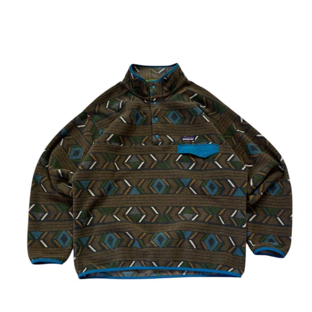 파타고니아 아즈텍 신칠라 스냅티 풀오버
