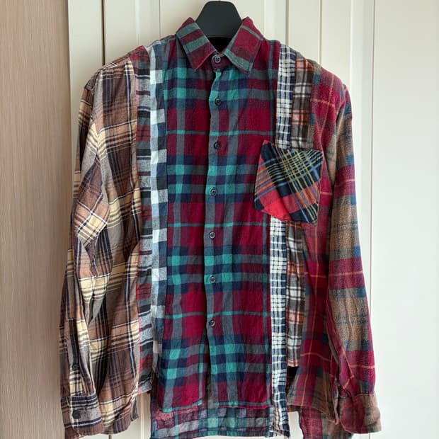 리빌드바이니들스 7컷 플란넬 셔츠