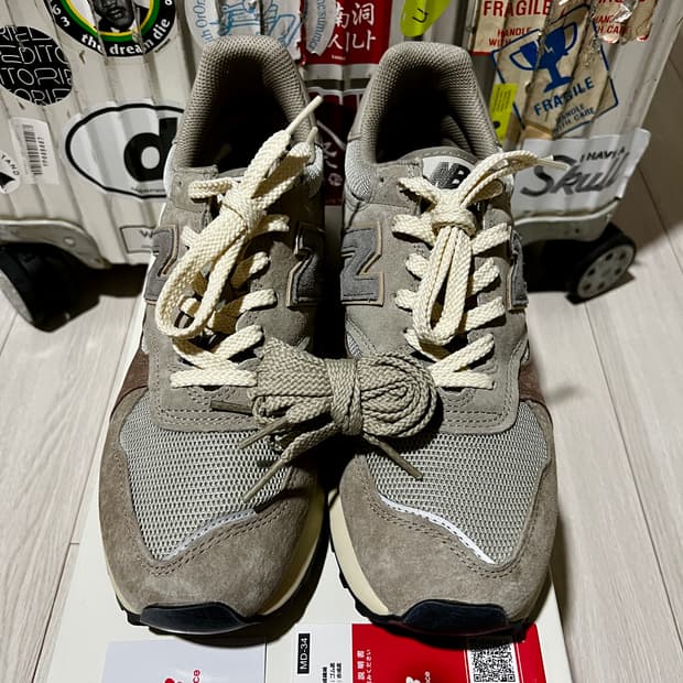 뉴발란스 x 오라리 475 270사이즈