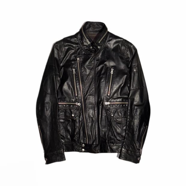 SS07 UNDERCOVERISM Leather Riders Jacket