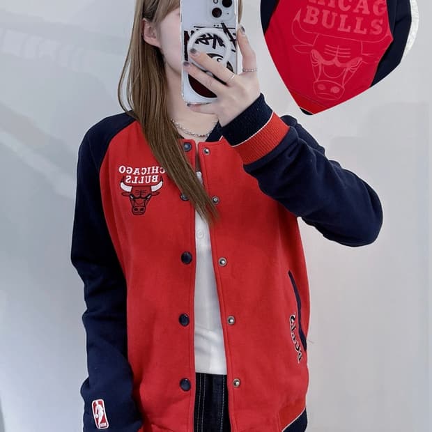 NBA 시카고불스 코튼 스타디움 자켓