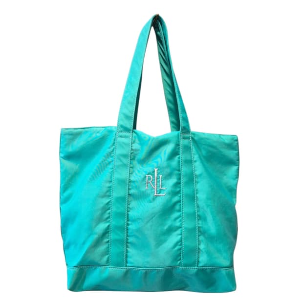 랄프로렌 에메랄드 토트백