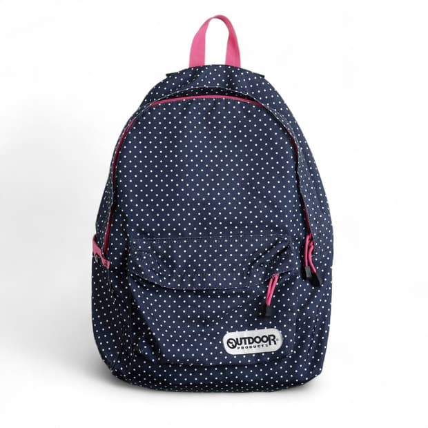 [OUTDOOR PRODUCTS] 네이비 폴카도트 데이팩