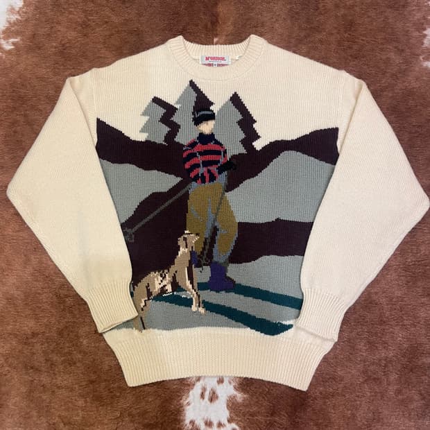 빈티지 맥그리거 스웨터