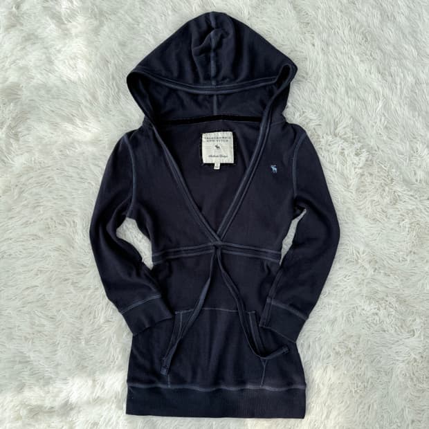 아베크롬비 네이비 후디