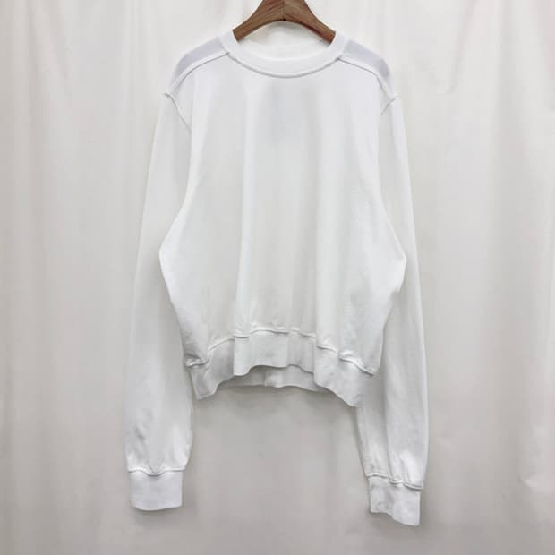 릭오웬스 리도 크롭 맨투맨