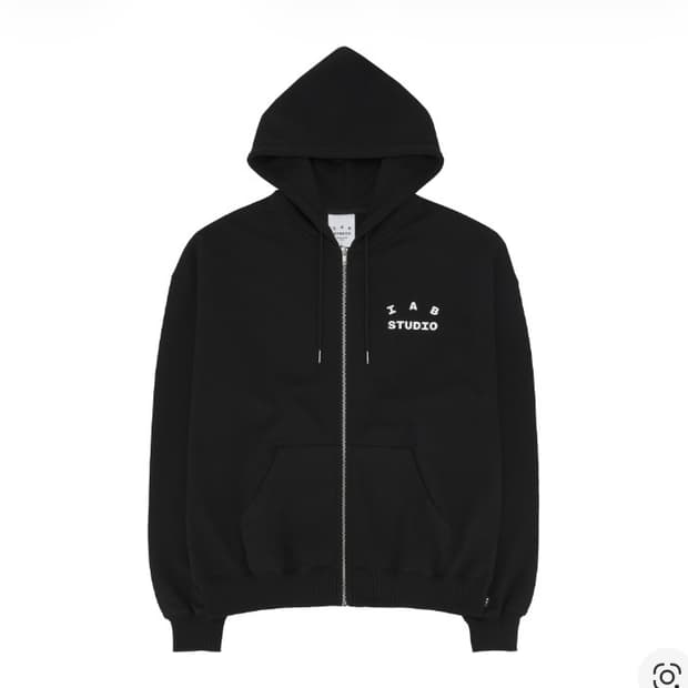 아이앱스튜디오 후드집업 블랙