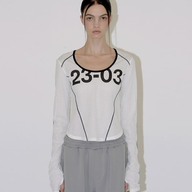 다이애그널(DIAGONAL)메쉬 져지 티