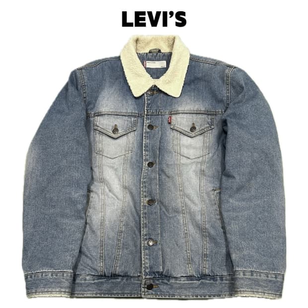 (105) 리바이스 셰르파 데님 트러커 자켓