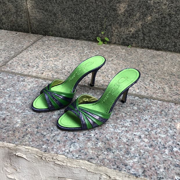 vintage mule heels