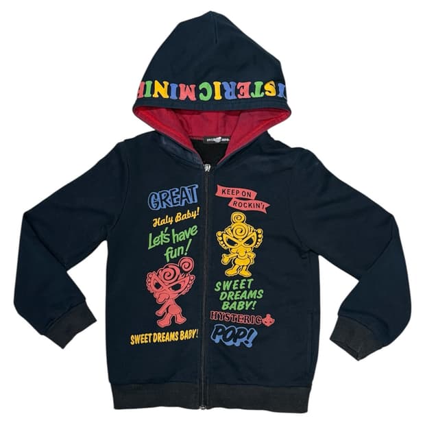 히스테릭 글래머 아카이브 후드 집업 자켓