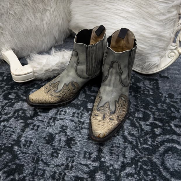 Sancho 00s python embroidered western bo