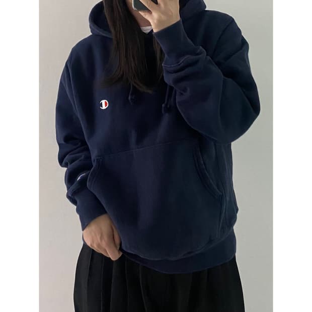 챔피온 리버스위브 후드티