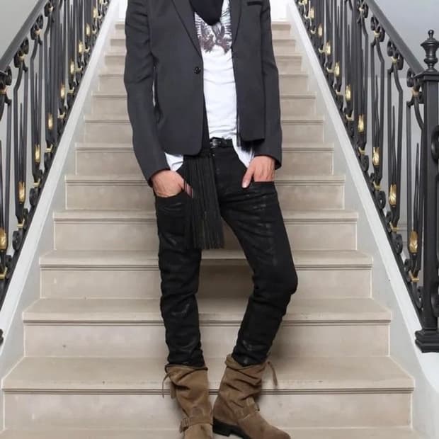 발망 SS12 스웨이드 엔지니어 부츠 41사이즈