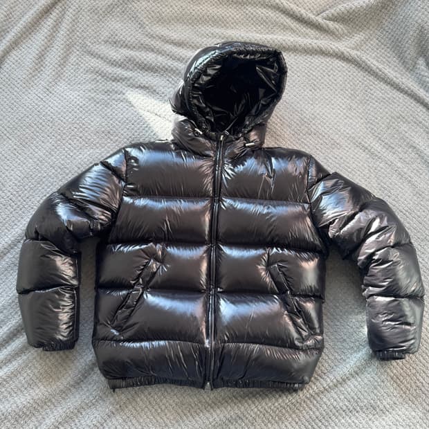 M) 자라 유광 패딩