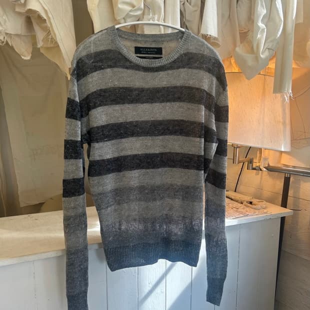 all saints 린넨 니트