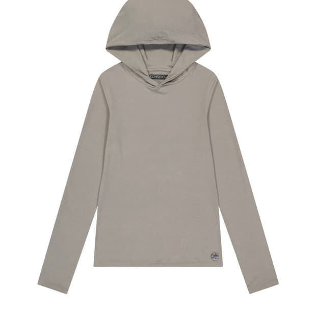 coyseio 038 SLIM HOODIE  GREY