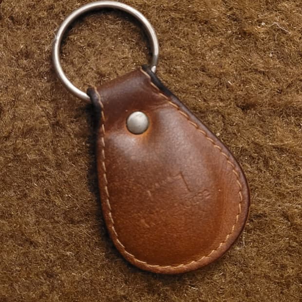 영국산 레더 키홀더 빈티지(8cm)