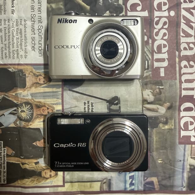 JUNK_니콘/리코 Nikon coolpix Ricoh caplio