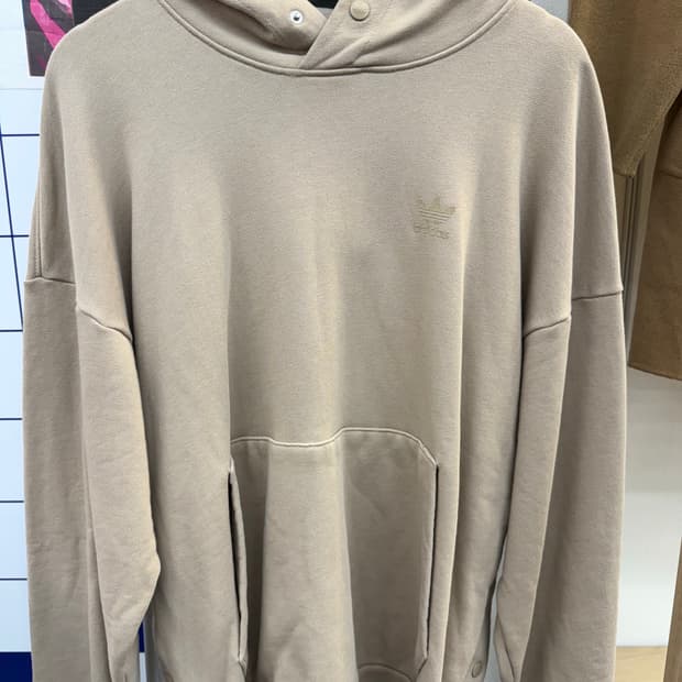 아디다스 오트밀 후드티