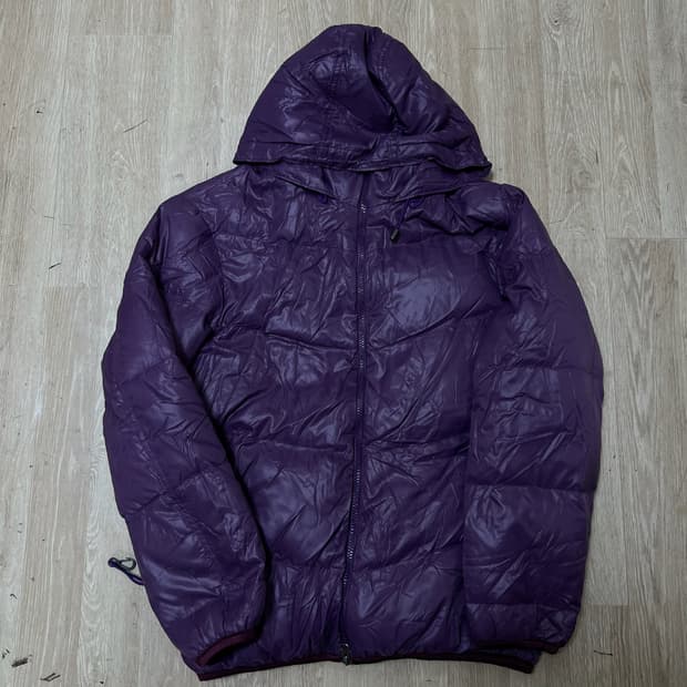 띠어리 라이트 구스다운 후드 경량패딩 L/100 