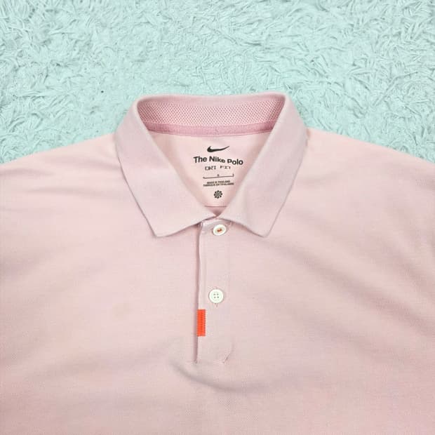 나이키 드라이핏 THE NIKE POLO 핑크 100