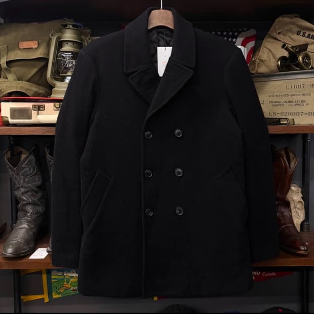 00s 폴로 랄프로렌 US NAVY 미 해군 밀리터리 복 각 피코트