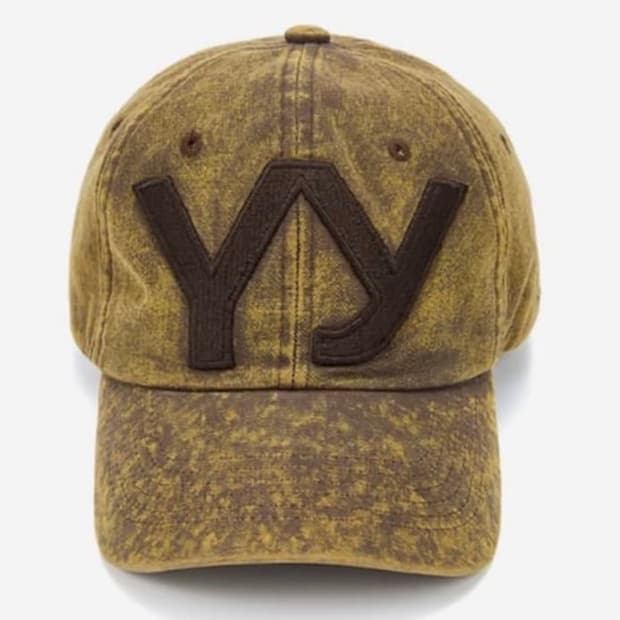 오픈와이와이 모자 볼캡 카키브라운