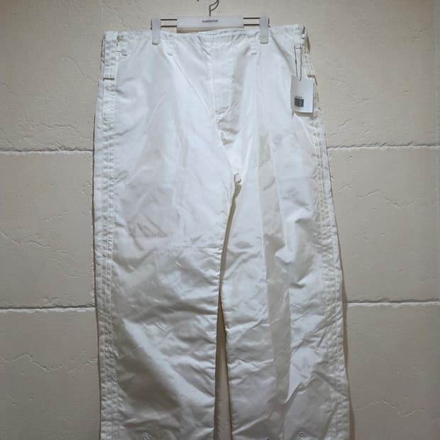 강혁 에어백 와이드 헴스트링 트라우저